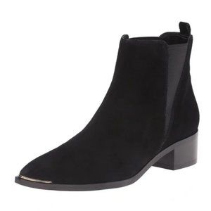 Marc Fisher Yale Black Suede Chelsea Boot - Size 5